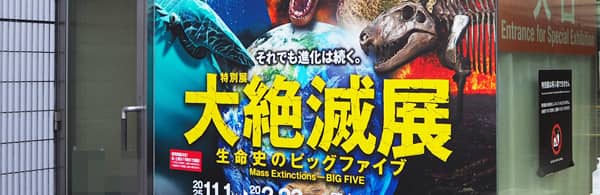 訪問記:大絶滅展(BIG FIVE) at 国立科学博物館