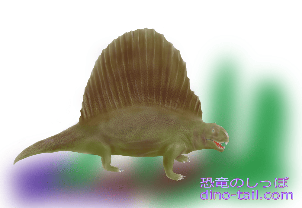 Illustration of Dimetrodon