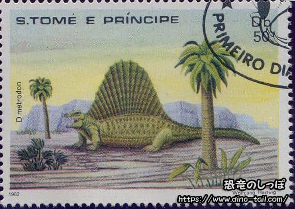 Dimetrodon Stamp