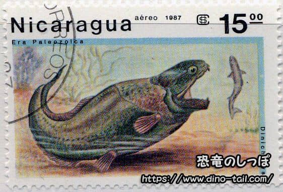 Dunkleosteus Stamp