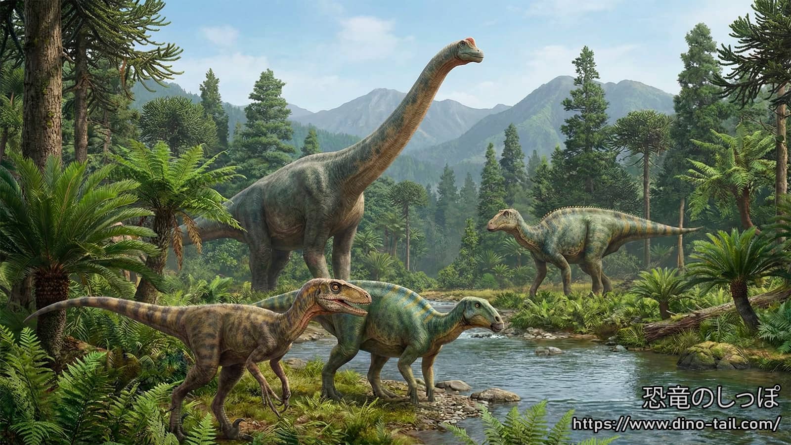 The dinosaurs of Fukui(Fukuiraptor,Fukuisaurus,Fukuititan,Koshisaurus)