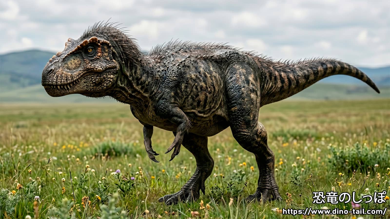 Illustration of Gorgosaurus