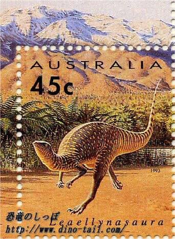 Leaellynasaura stamp
