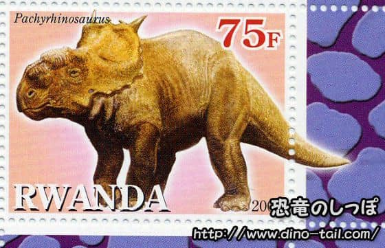 Pachyrhinosaurus stamp
