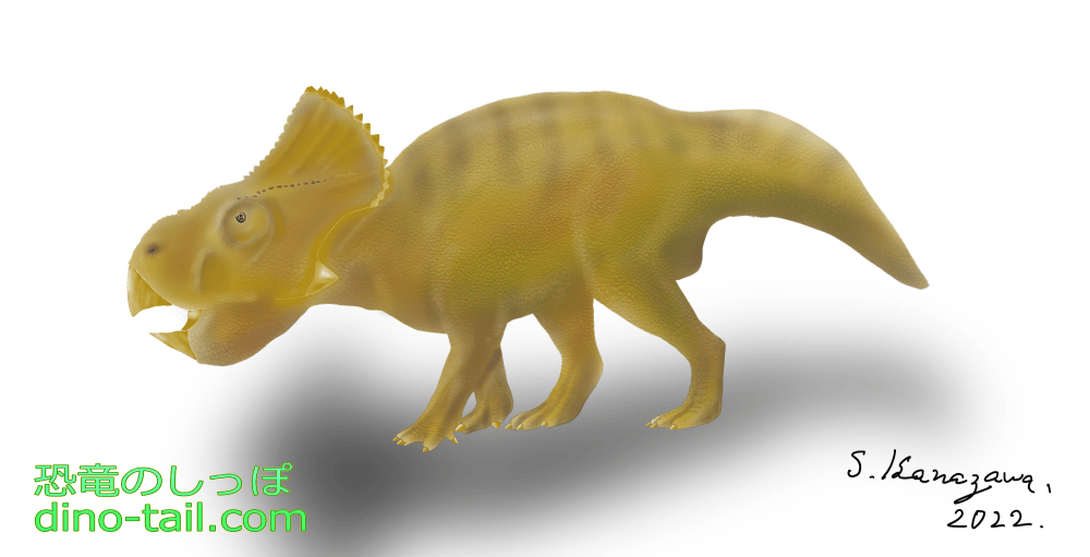 Illustration of Protoceratops