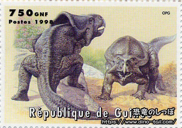 Protoceratops stamp